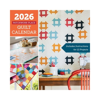 C&T Cal 26 patchwork place quilt calendar | wall