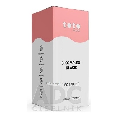Toto B-komplex Klasik 120 tabliet