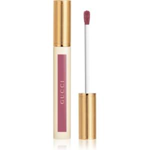 Gucci Gucci Beauty Glow Oil-In-Water Tint Liquid Lipstick гланциращо хидратиращо течно червило цвят 225 Marianne Mauve 6.5ml