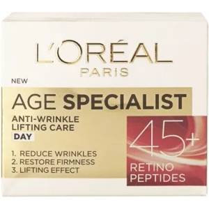 L'Oréal крем за лице, Против бръчки, 45+ , Дневен, 50мл