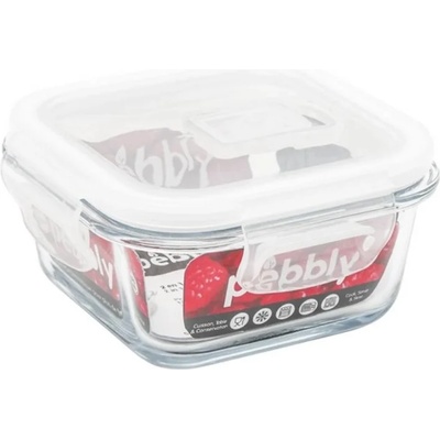 Pebbly Квадратна кутия за храна Pebbly - 320 ml, 12 х 12 х 5.9cm (PEBBLY PKV320CB)