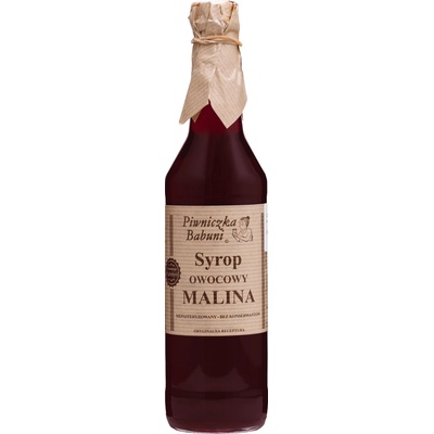Piwniczka Babuni Malinový Sirup 0,5 l