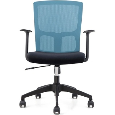 RFG Работен стол RFG Siena W, дамаска и меш, черна седалка, синя облегалка, 2 броя в комплект (ON4010120248)