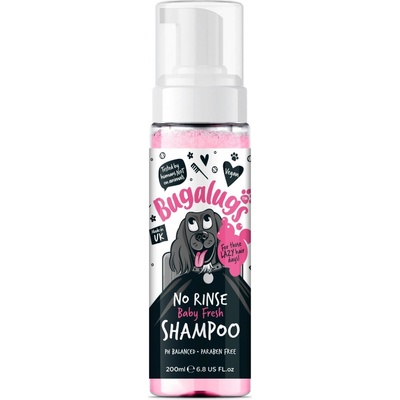 Bugalugs bezoplachový šampón pre psy 200 ml