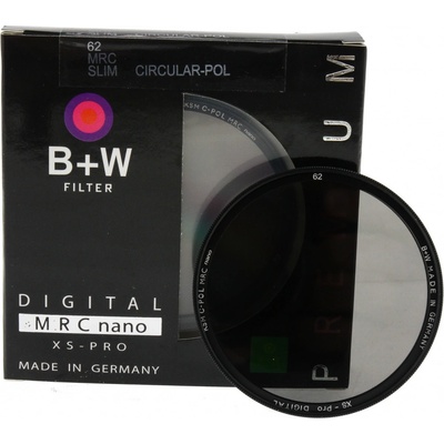 B+W PL-C Kaesemann XS-PRO MRC Nano 62 mm