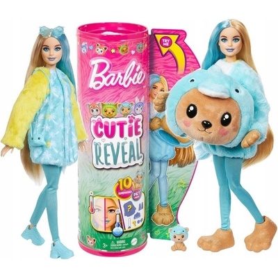 Barbie Cutie Reveal medvídek delfín – Zboží Mobilmania