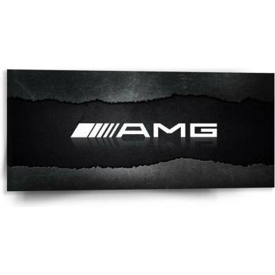 Sablio Obraz AMG černá - 110x50 cm