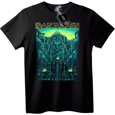 NOONEBRAND Тениска Iron Maiden Power Slave - 2XL, White