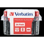 Verbatim Алкална батерия AAA 24 Pack / LR03 (49504)