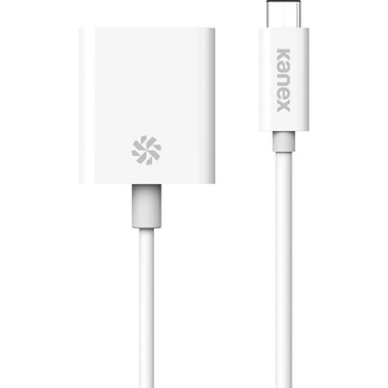 Kanex Адаптер за свързване от USB-C към VGA - Kanex USB-C to VGA Adapter (бял) (KU3CVGA)