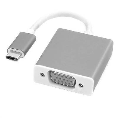 USB3.2 type C to VGA Adapter, M/F, Roline 12.03. 3203 (12.03.3203)