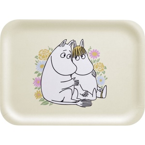 Muurla Поднос за сервиране Muurla Мумините "Flowers" 20 x 27 см (2600-2720-03)