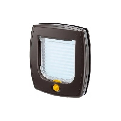 Ferplast Swing 3 dvierka plast hnedé 22,5 x 5 x 25,2 cm