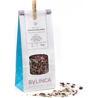 Pracovní naladění - čajová směs - bylinný čaj - 60 g