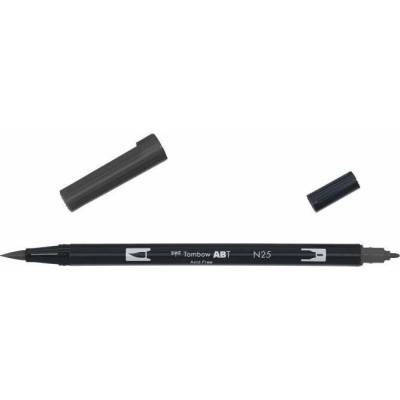 Tombow Oboustranný štětcový fix ABT - lamp black