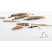 Zfish Závesky Lead Clip & Tail Rubber 6 ks