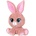 Stip Плюшено зайче Stip - Mila, розово, 25 cm (Stip973)