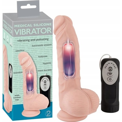 You2toys Prírodný vibrátor TPE telovej farby