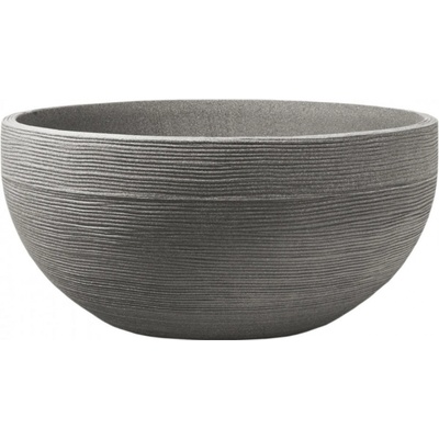 Nohel Garden Žardinka TROPEA plastová d60x27cm Barva: Antracit, Rozměry: 52x52x25cm
