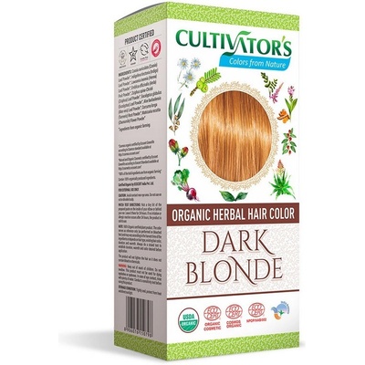 Cultivator Bio přírodní farba na vlasy 4 Tmavá Blond 100 g