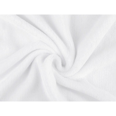 Wellsoft minky obojstranné/flanel zamat fleece Farba: 1 (1) biela