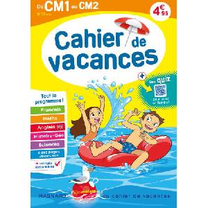Cahier de vacances 2023, du CM1 vers le CM2 9-10 ans | Séménadisse, Charles (2023)