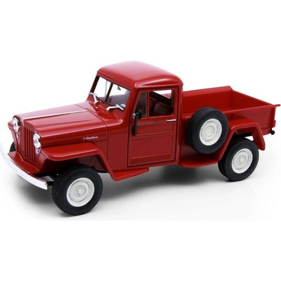 Welly Jeep Willys Pickup modeloranžový 1:24