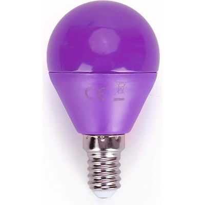 Aigostar LED žiarovka G45 E14/4W/230V fialová