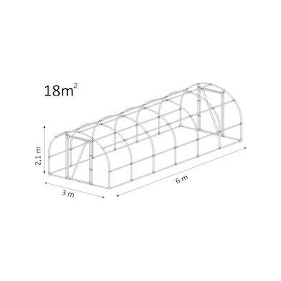 Lemar AW6 6 m x 3 m x 2,1 m