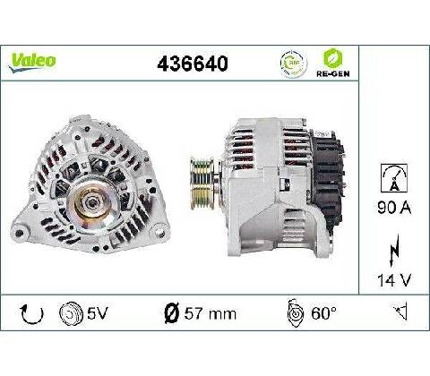 Generátor VALEO 436640