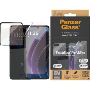 Panzer Стъклен протектор PanzerGlass за Motorola Razr 50, Tpu+ Стъклен протектор, UWF
