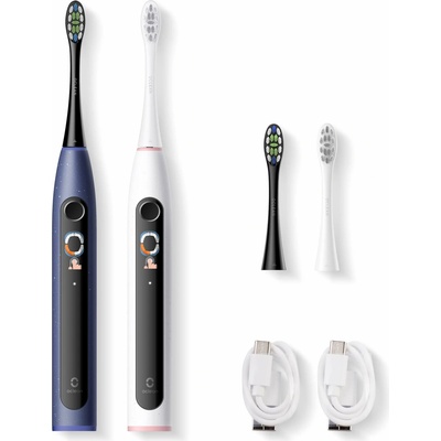 Oclean X Lite Set Duo Dark Blue/Grey – Hledejceny.cz