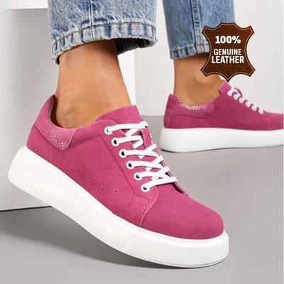 Обувки естествена кожа RS2008 Fuxia
