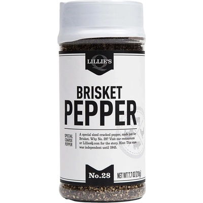 Lillie's BBQ koření Brisket Pepper 218 g