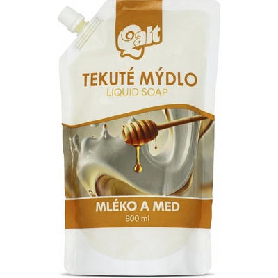 Qalt tekuté mýdlo mléko a med 800 ml