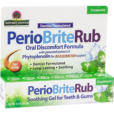 PerioRub Zklidňující gel pro zdravé dásně a zuby Nature's Answer 14 2g