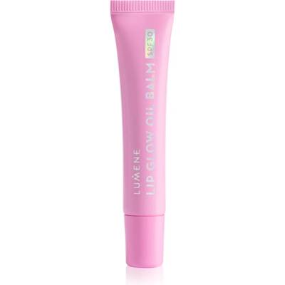 Lumene Lip Glow Oil Balm тониращо олио за устни SPF 30 цвят 2 Marshmallow 10ml