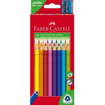 Faber-Castell 116520 Junior Triangular 20ks