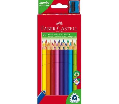 Faber-Castell 116520 Junior Triangular 20ks