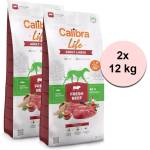 Calibra Dog Life Възрастен Голям Прясно Говеждо 2 x 12 кг