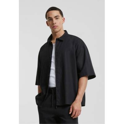 Urban Classics pánska košel'a Boxy čierna