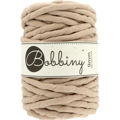 Bobbiny Mcrame Cord 9 mm Sand