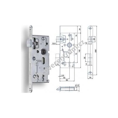 Hobes K 103 BB 72/60 mm P/L – Zboží Mobilmania