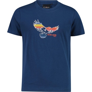 CMP Детска тениска Cmp Kid's T-Shirt Print T-shirt - Midnight - размер 116 (EU) (704-3999-1411)