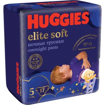 HUGGIES Elite Soft Pants OVN 5 17 ks