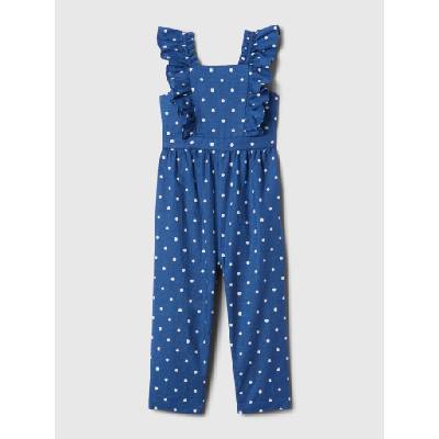 GAP Бебешки ленен гащеризон GAP GAP | Sin | Момичешки | 80