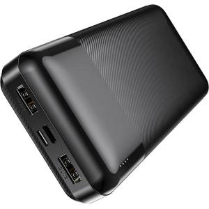 hoco. J72A Easy travel power bank (20000mAh) с два USB порта, черна