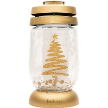 Kahanec Bolsius S06 3D Vianočný stromček 22,4 cm na hrob s náplňou 36 h