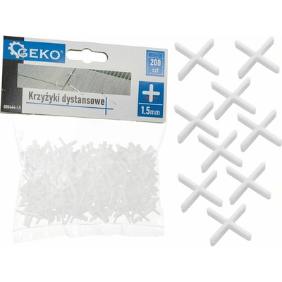 GEKO G00444-1 Krížiky na obkladanie 1,5mm 200ks