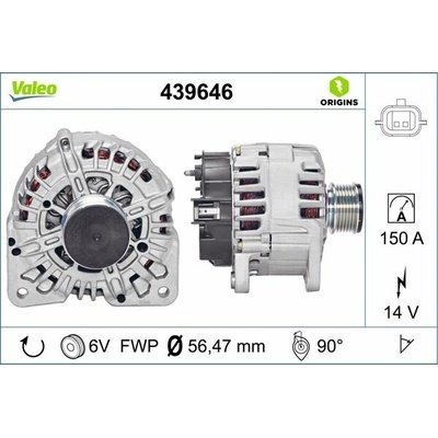 Alternátor VALEO 439646